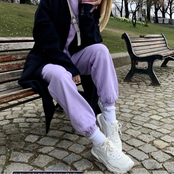 PANGAIA Purple 365 Midweight Track Pants - Picture 8 of 17